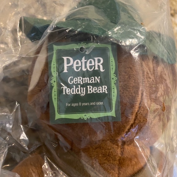 PETER GERMAN TEDDY BEAR. NWT - Picture 3 of 7